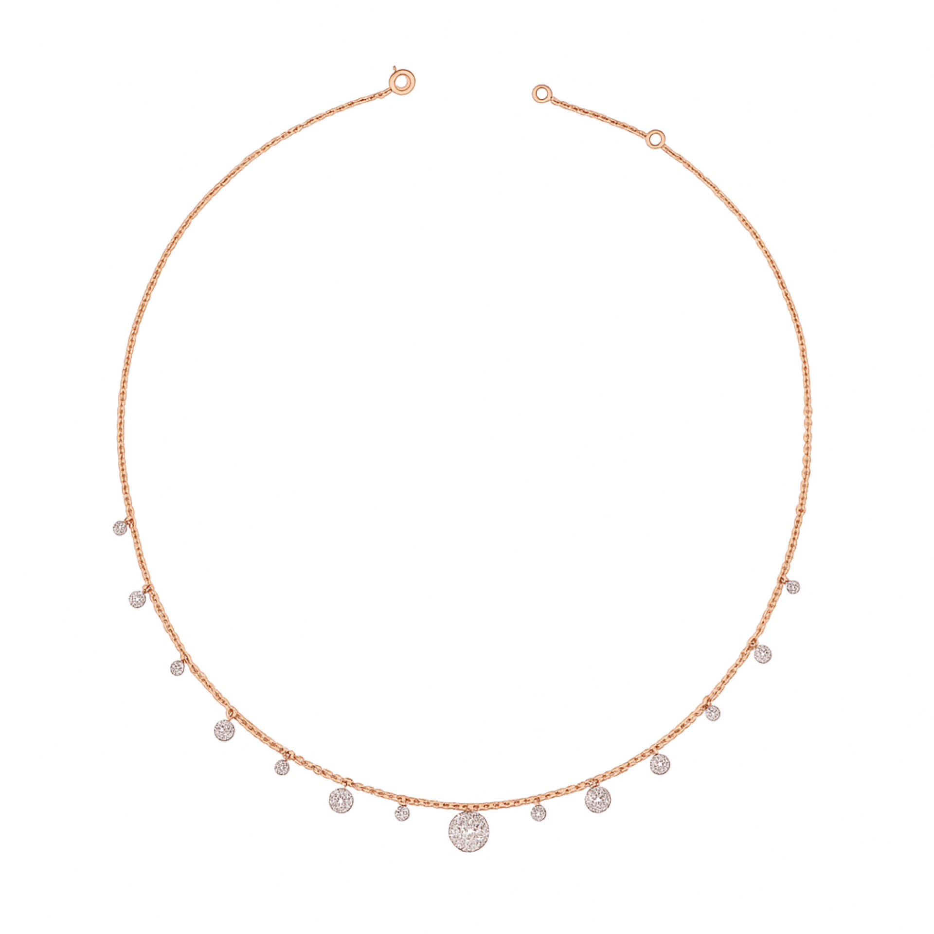 Glimmer Dot Lab Grown Diamond Necklace