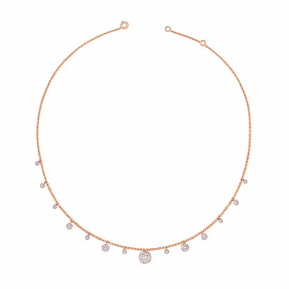 Glimmer Dot Lab Grown Diamond Necklace