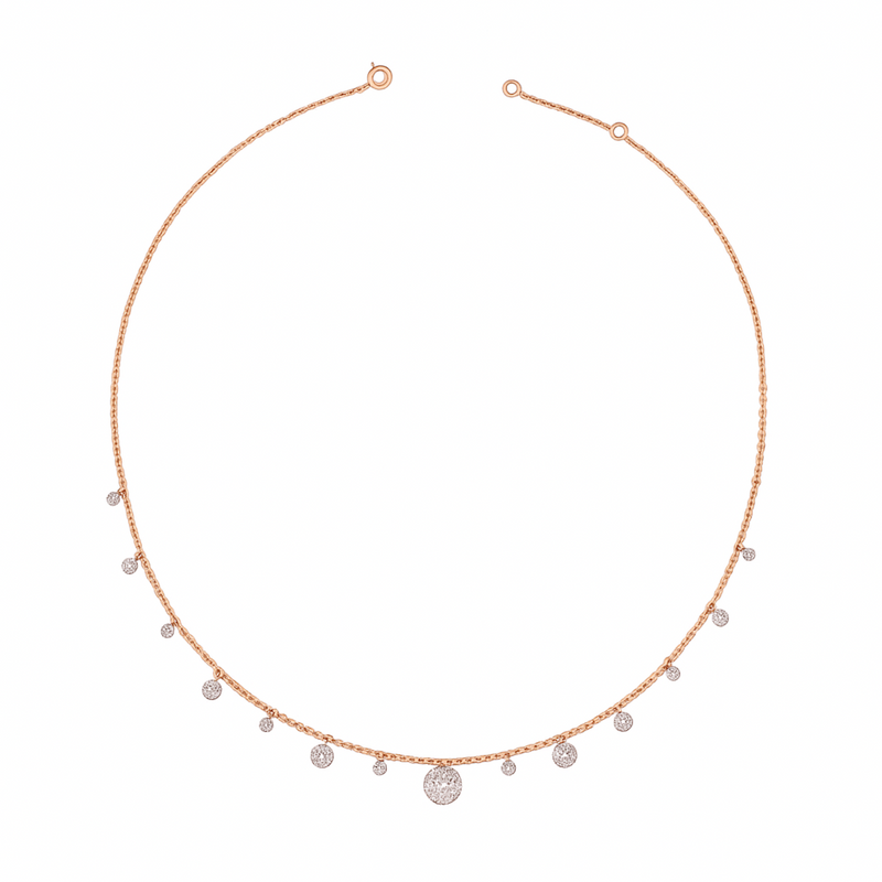 Glimmer Dot Lab Grown Diamond Necklace