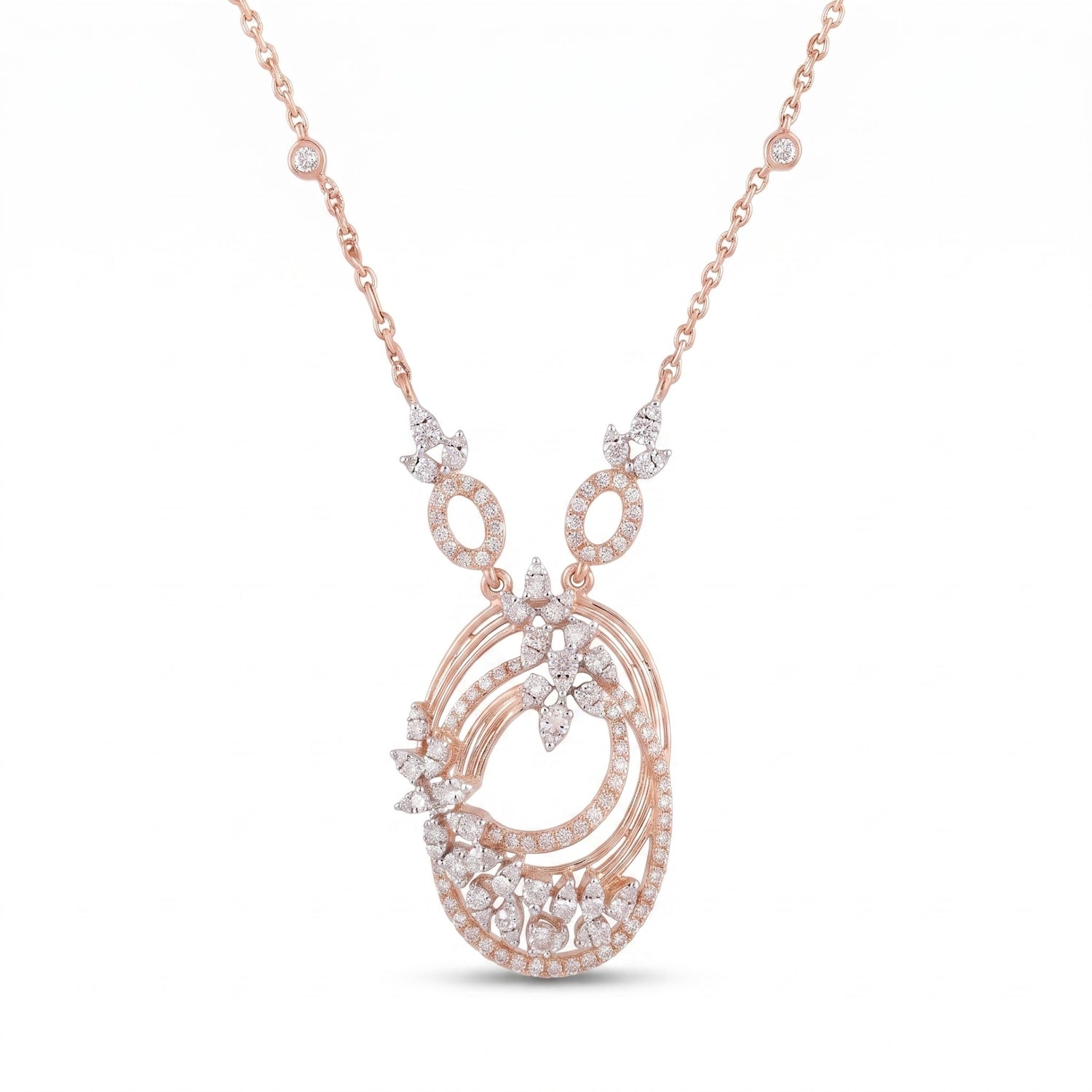 Wildflower Meadow Lab Grown Diamond Necklace