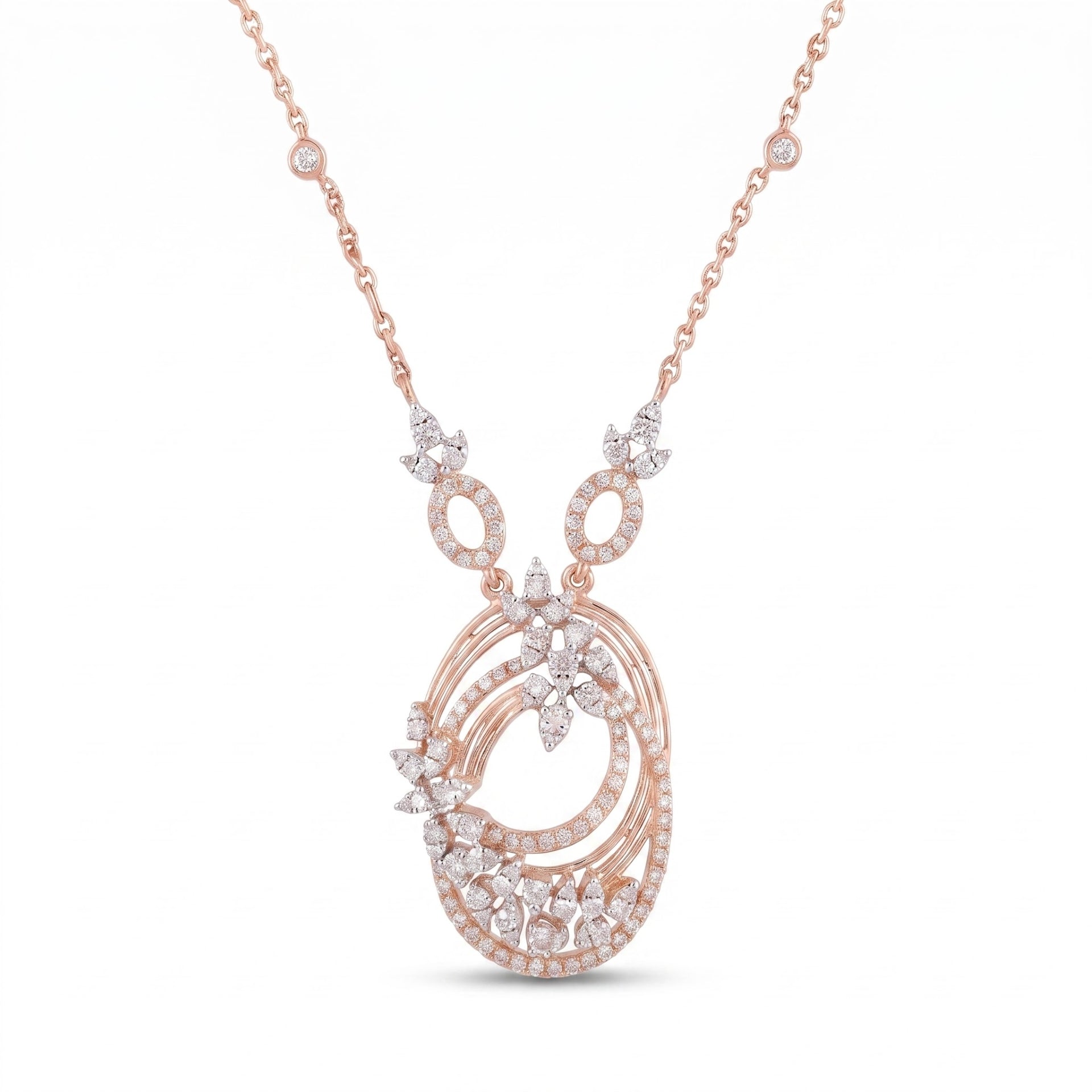 Wildflower Meadow Lab Grown Diamond Necklace