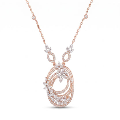 Wildflower Meadow Lab Grown Diamond Necklace