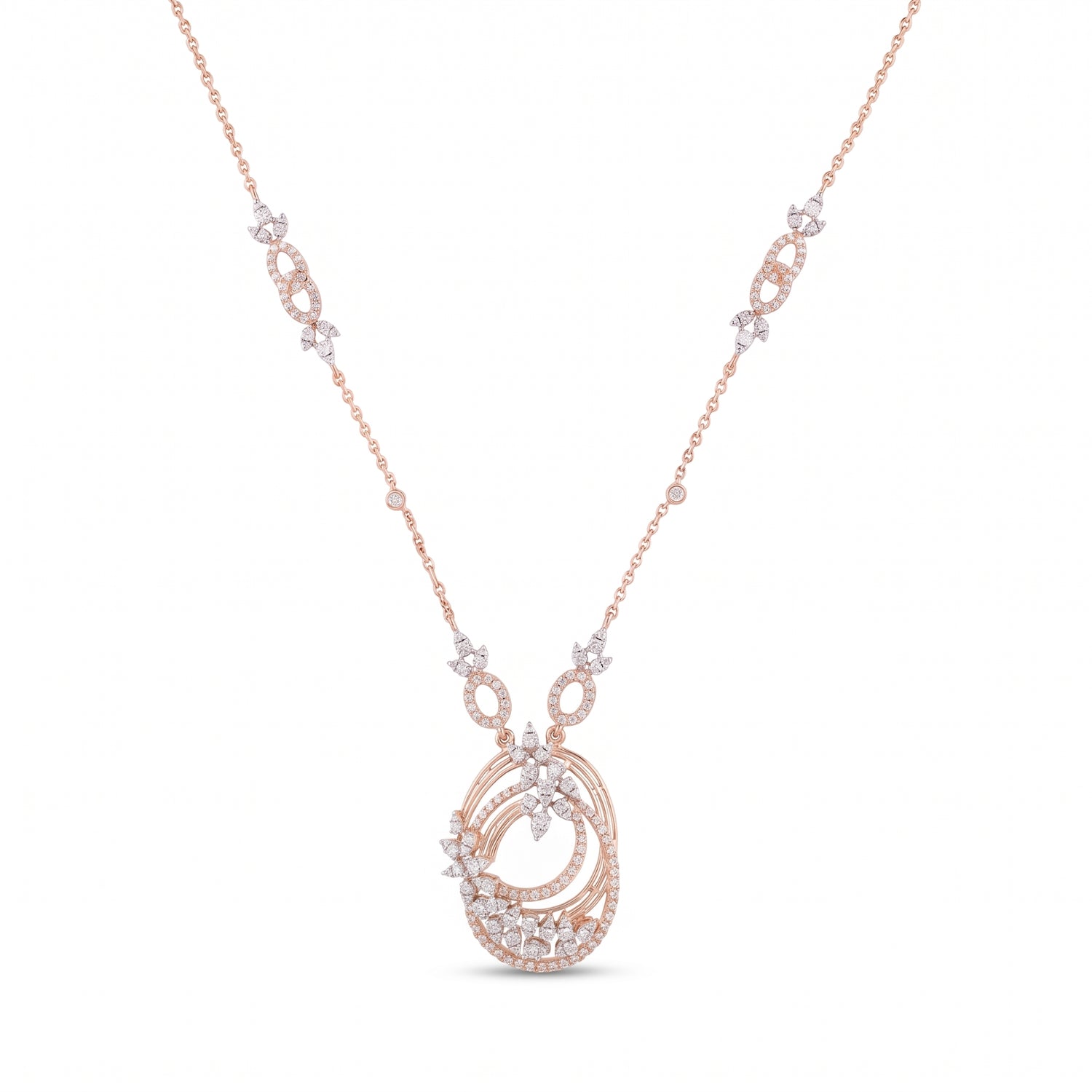 Wildflower Meadow Lab Grown Diamond Necklace