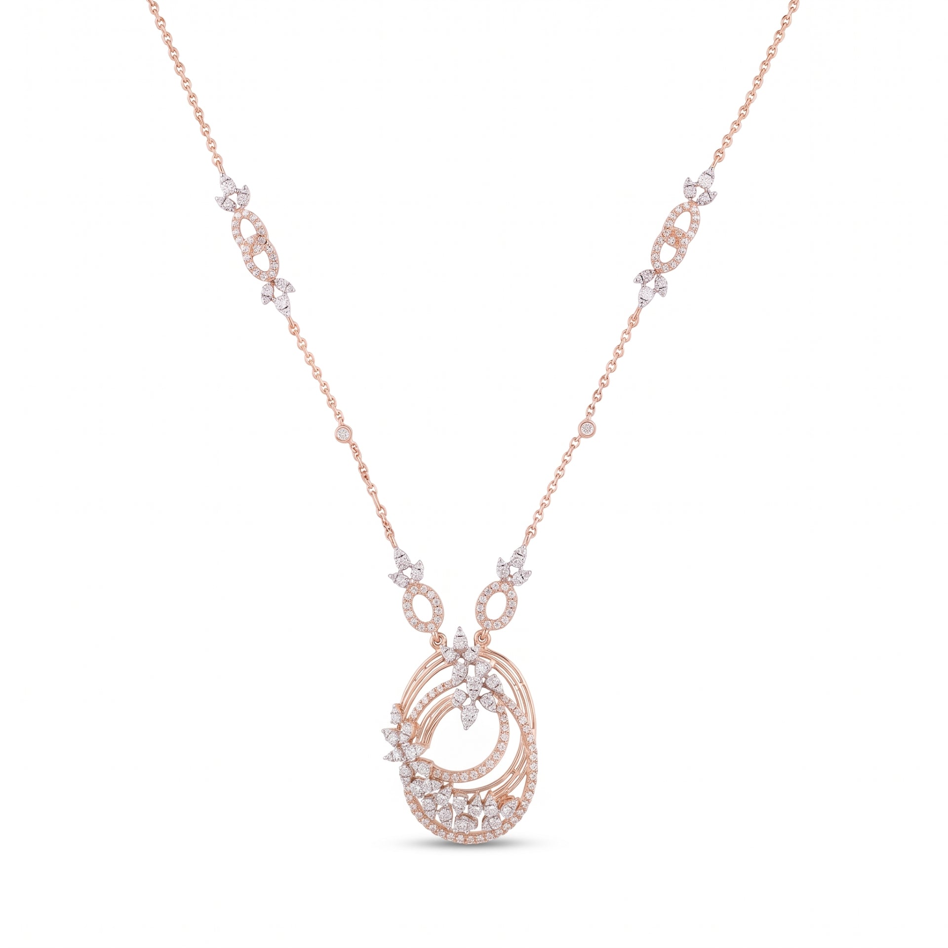 Wildflower Meadow Lab Grown Diamond Necklace
