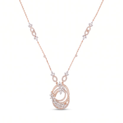 Wildflower Meadow Lab Grown Diamond Necklace