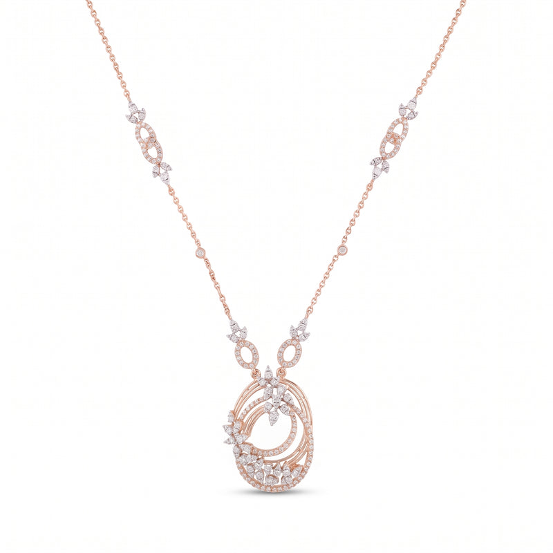 Wildflower Meadow Lab Grown Diamond Necklace