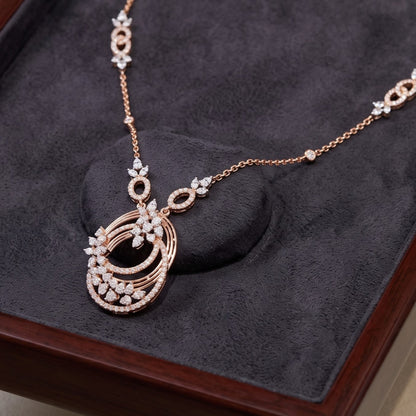 Wildflower Meadow Lab Grown Diamond Necklace