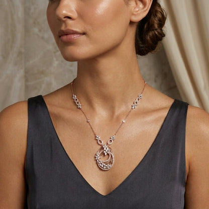Wildflower Meadow Lab Grown Diamond Necklace