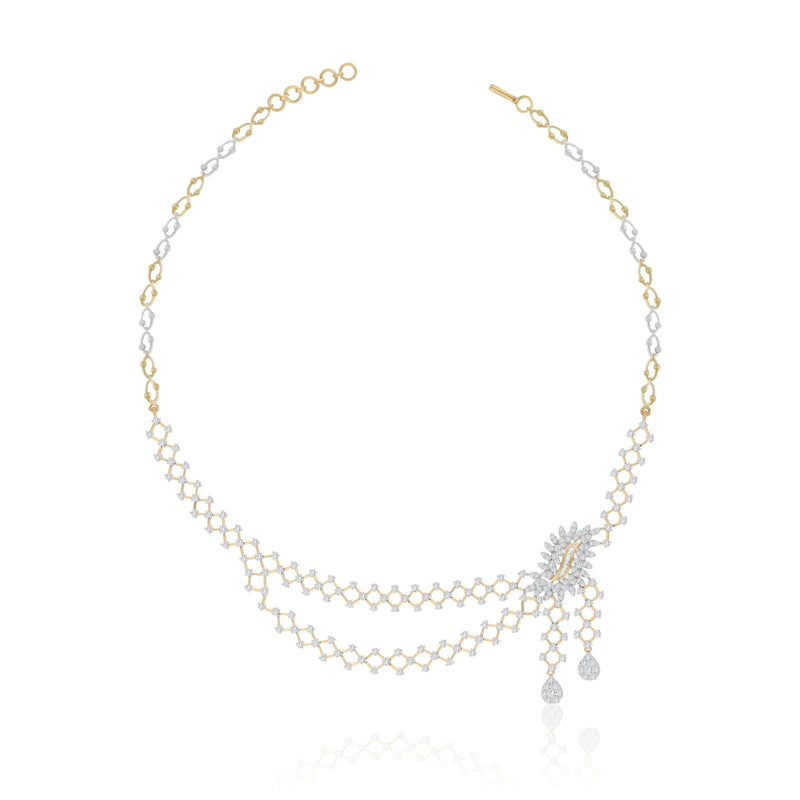 Sunspire Linked Lab Grown Diamond Necklace