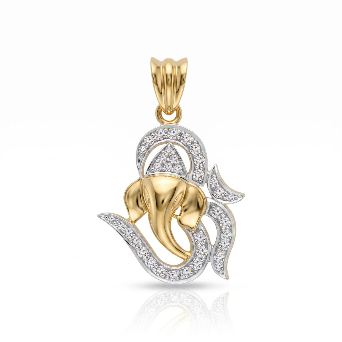 Vigneshwara Lab Grown Diamond Pendant