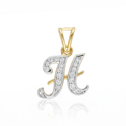 Signature "H" Lab Grown Diamond Pendant