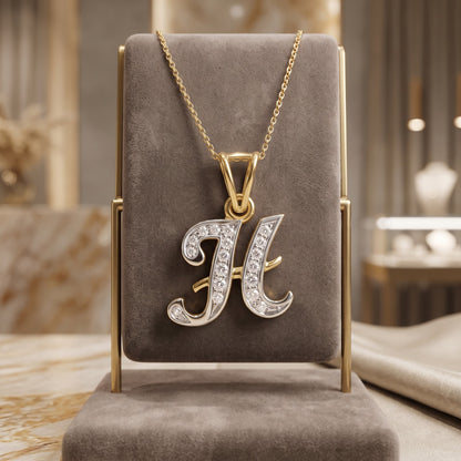 Signature "H" Lab Grown Diamond Pendant