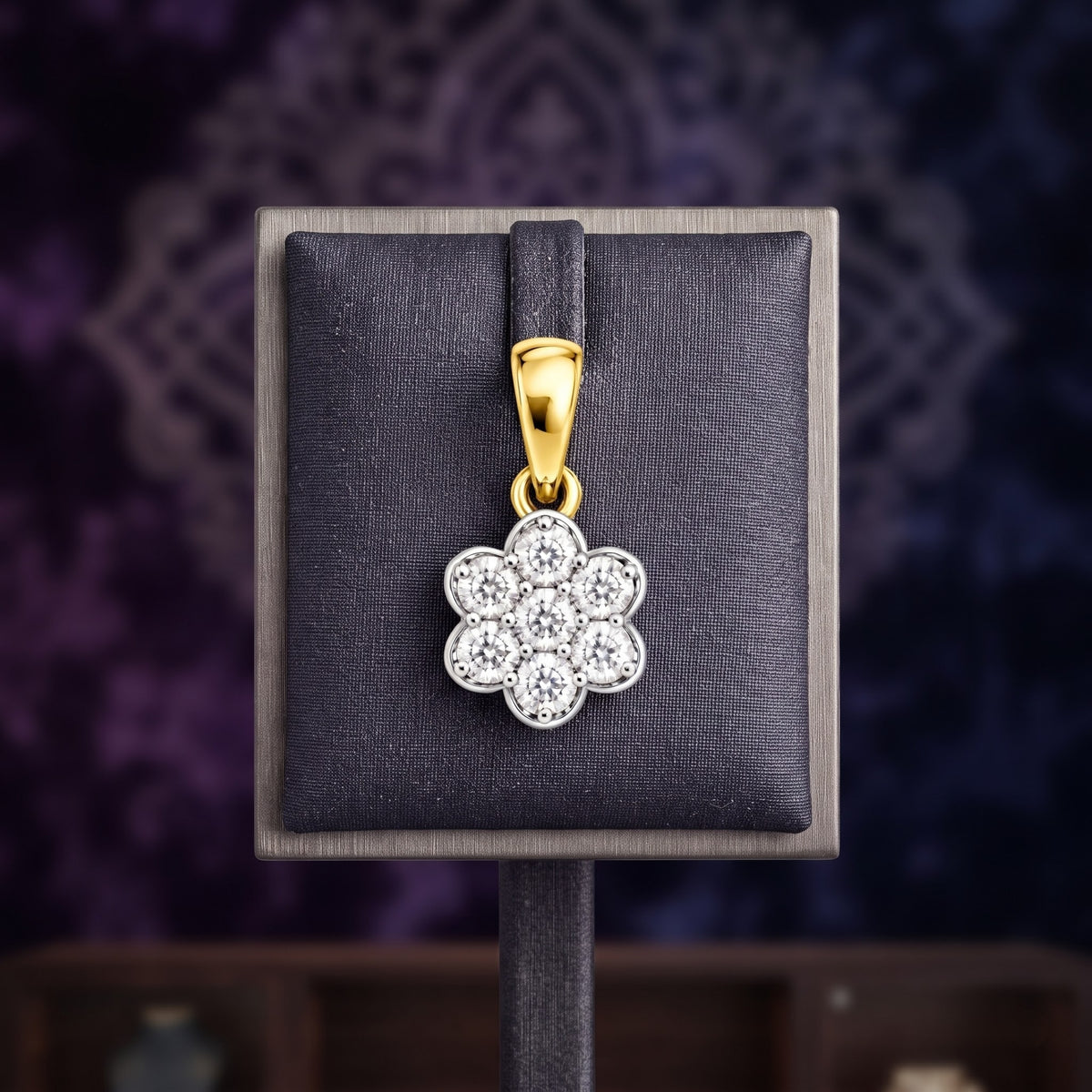 Aethel Bloom Lab Grown Diamond Pendant
