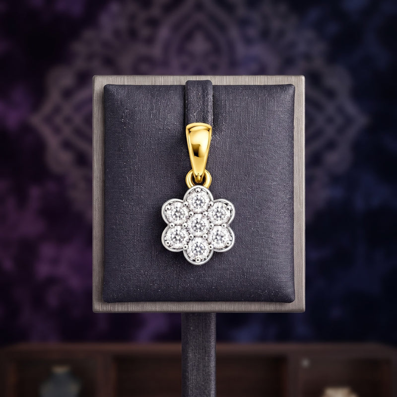 Aethel Bloom Lab Grown Diamond Pendant