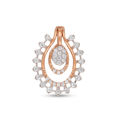 Serene Spark Tear Lab Grown Diamond Pendant