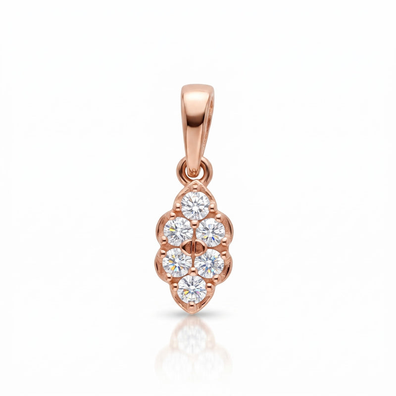 Harmony Bud Lab Grown Diamond Pendant