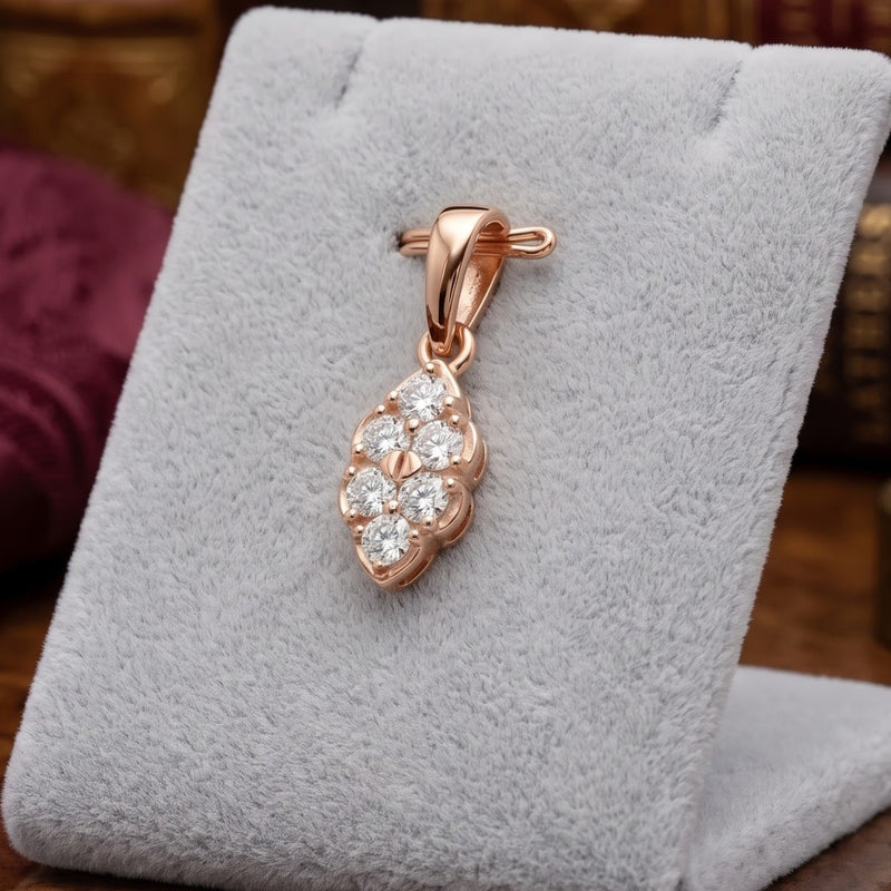 Harmony Bud Lab Grown Diamond Pendant