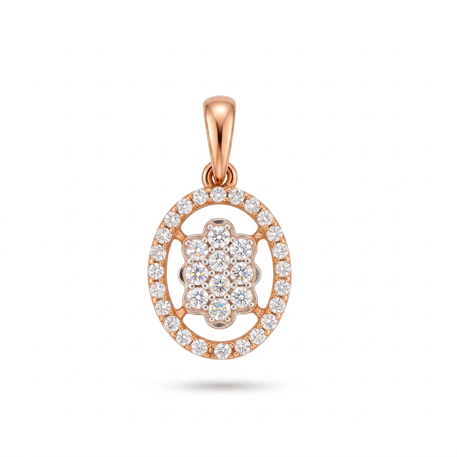 Harmony Bloom Lab Grown Diamond Pendant