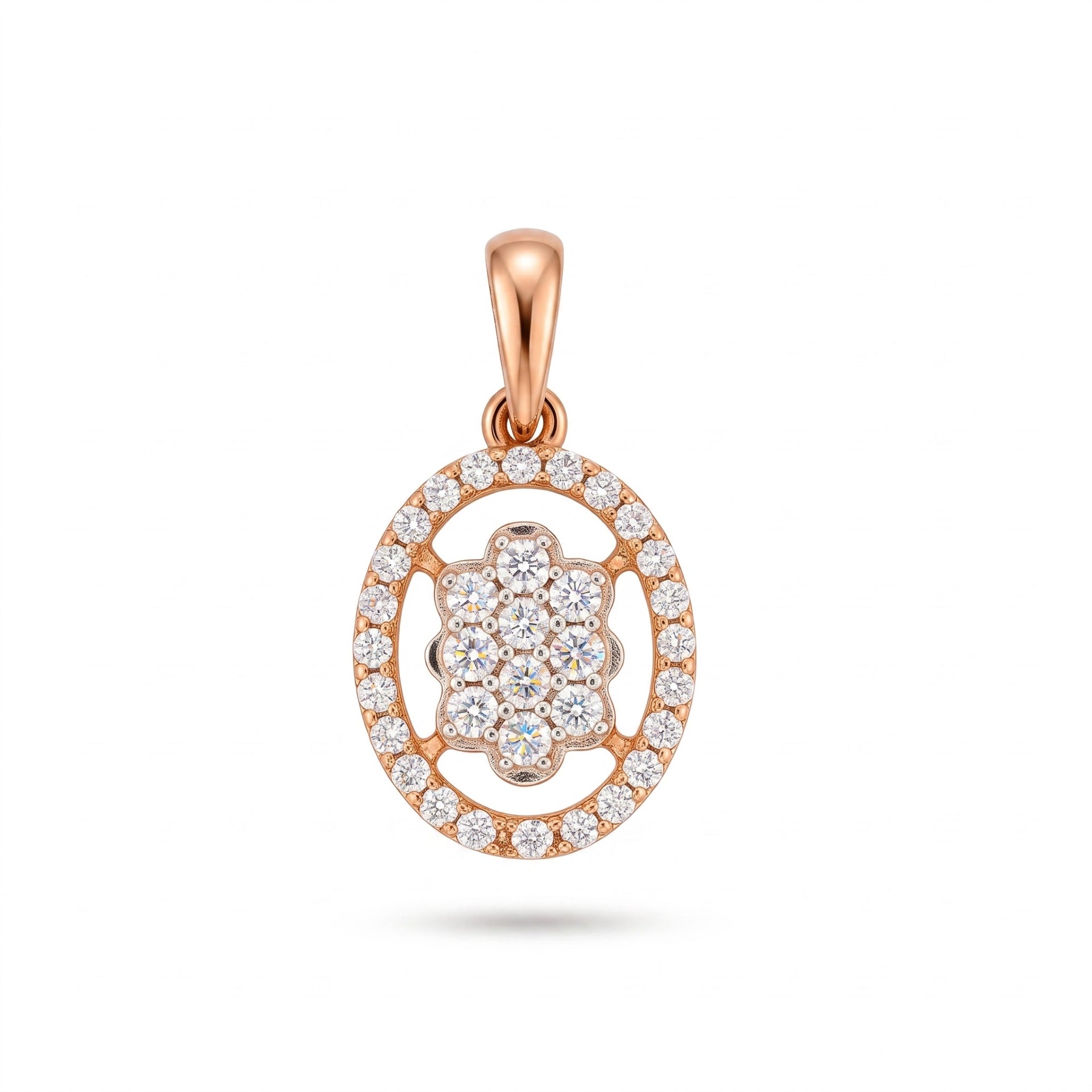 Harmony Bloom Lab Grown Diamond Pendant