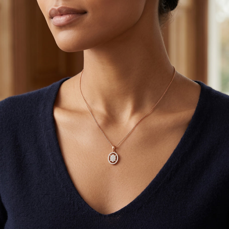 Harmony Bloom Lab Grown Diamond Pendant