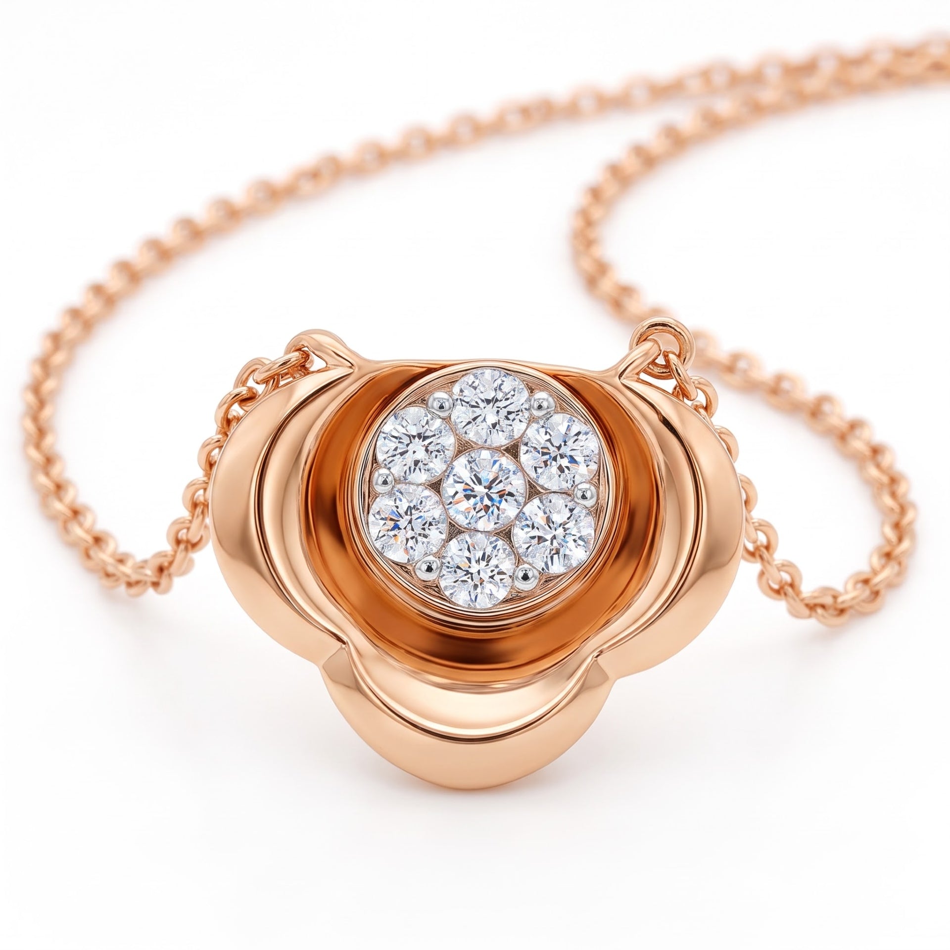 Radiance Nest Lab Grown Diamond Pendant