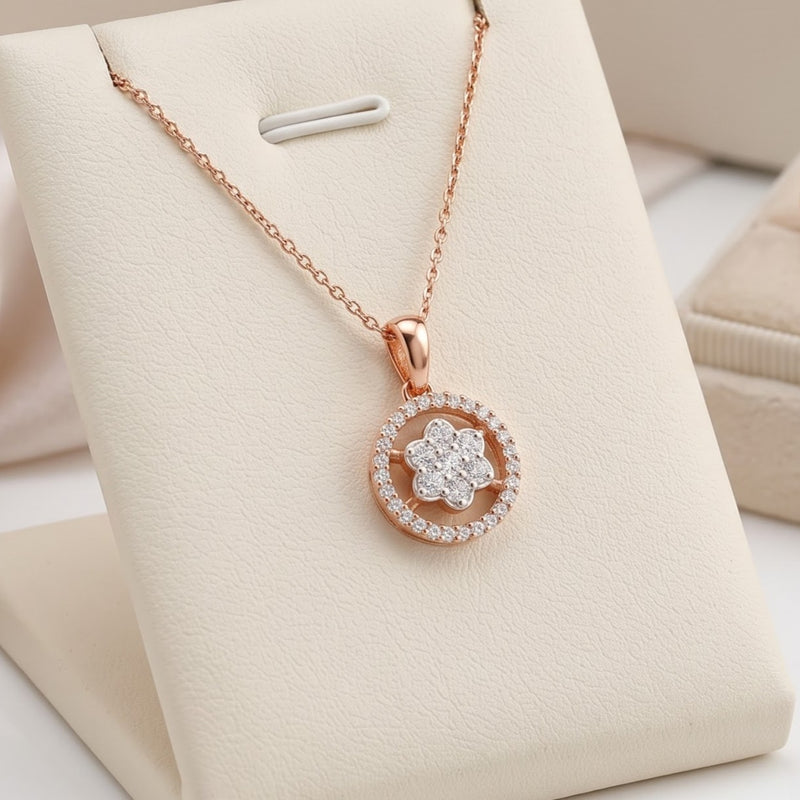 Eternal Spring Aura Lab Grown Diamond Pendant