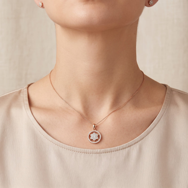 Eternal Spring Aura Lab Grown Diamond Pendant