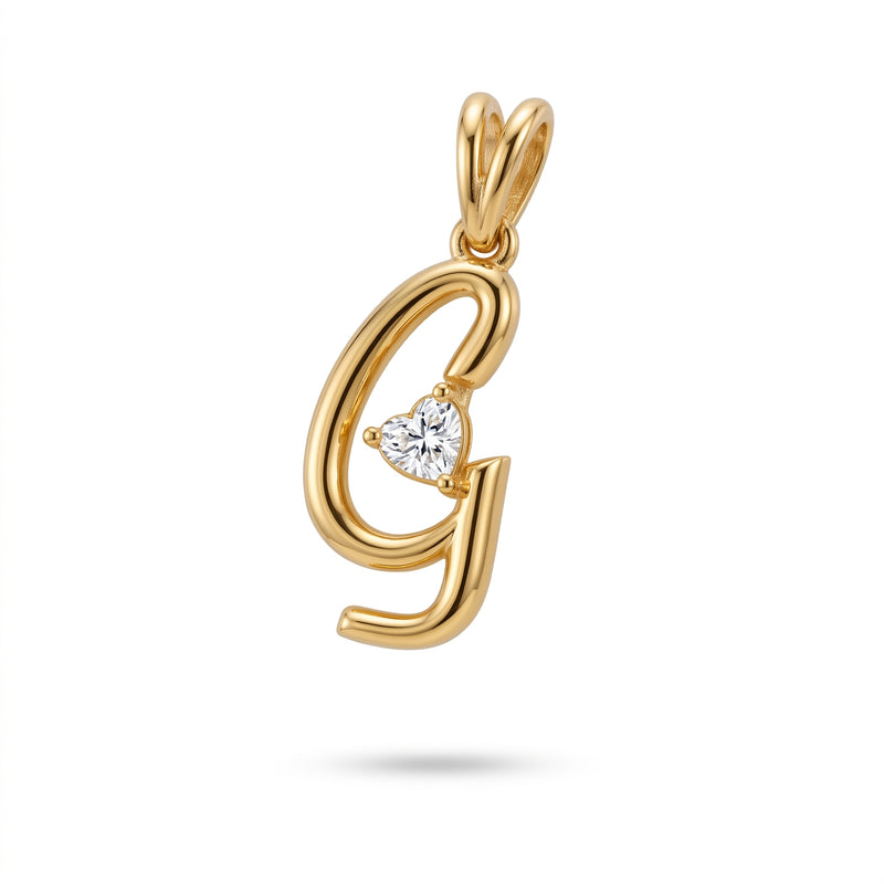 Glorious Heartbeat Lab Grown Diamond Pendant