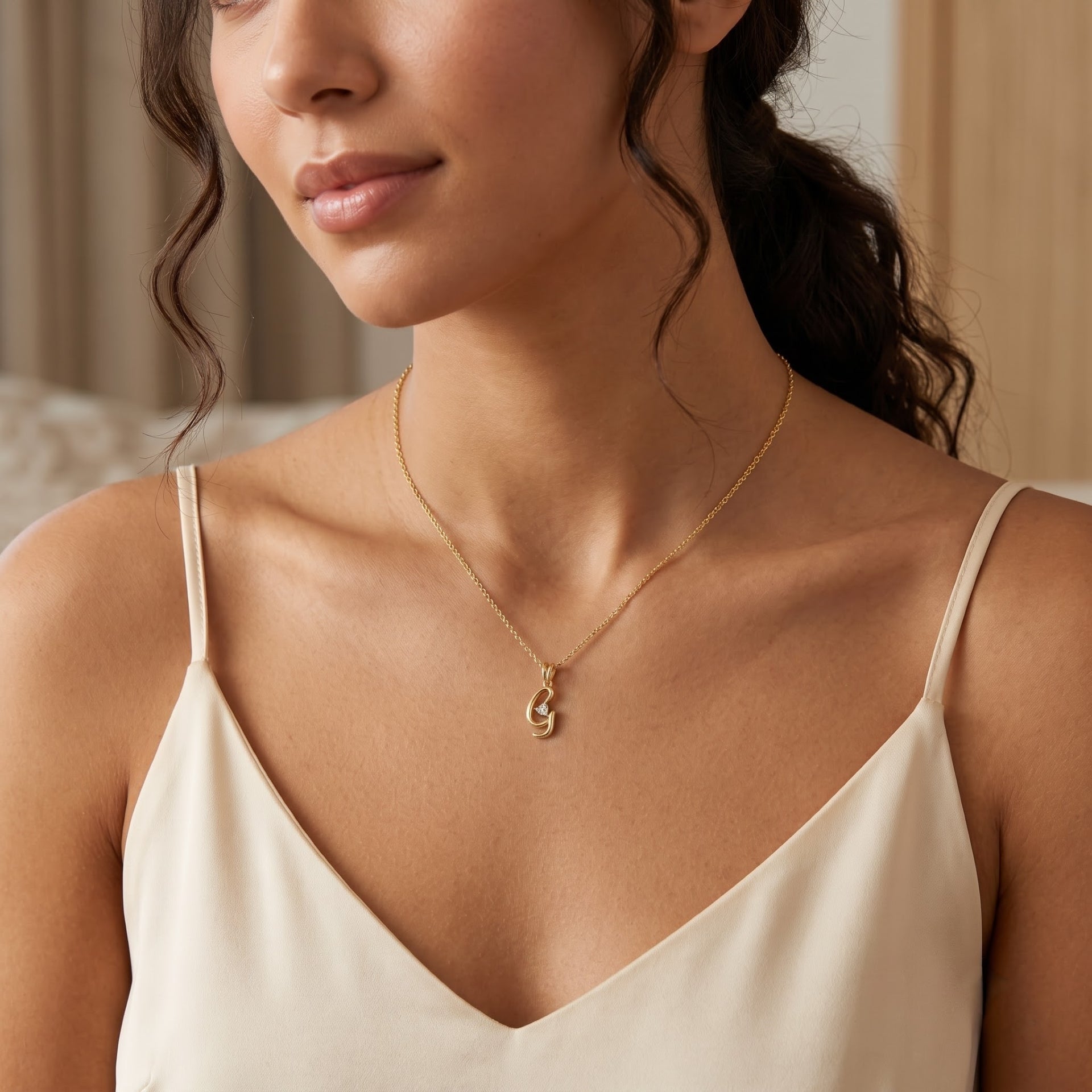 Glorious Heartbeat Lab Grown Diamond Pendant