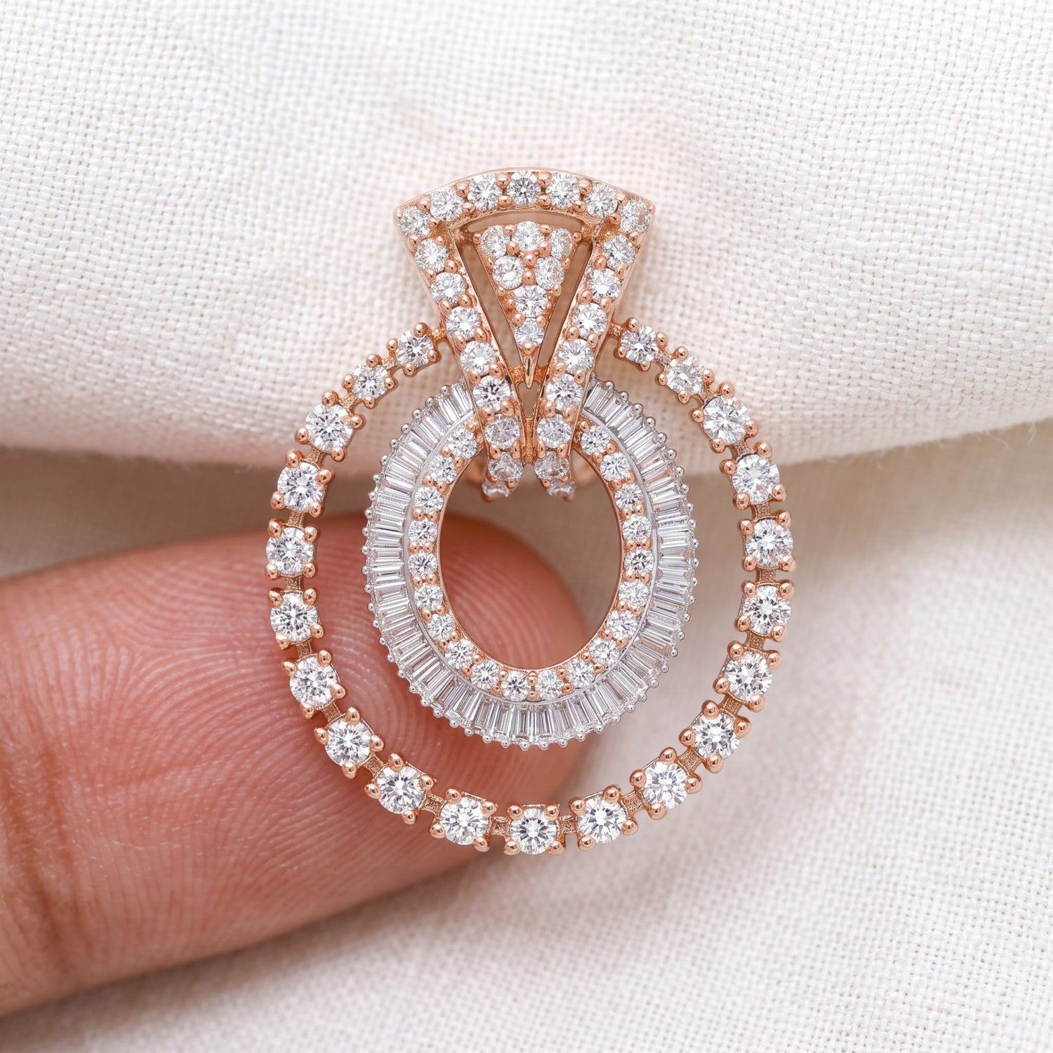 Empress Encore Lab Grown Diamond Pendant