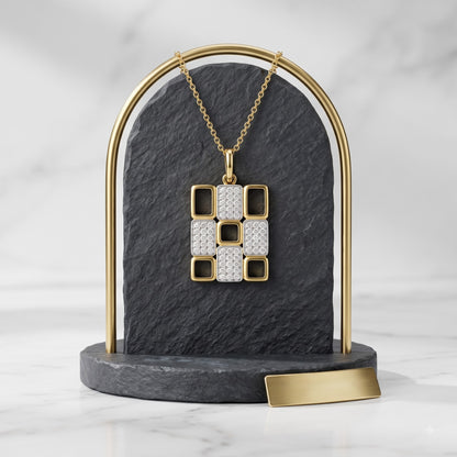 City Lights Matrix Lab Grown Diamond Pendant