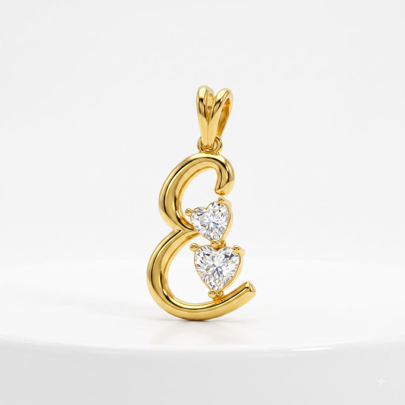 Essence Heart Lab Grown Diamond Pendant