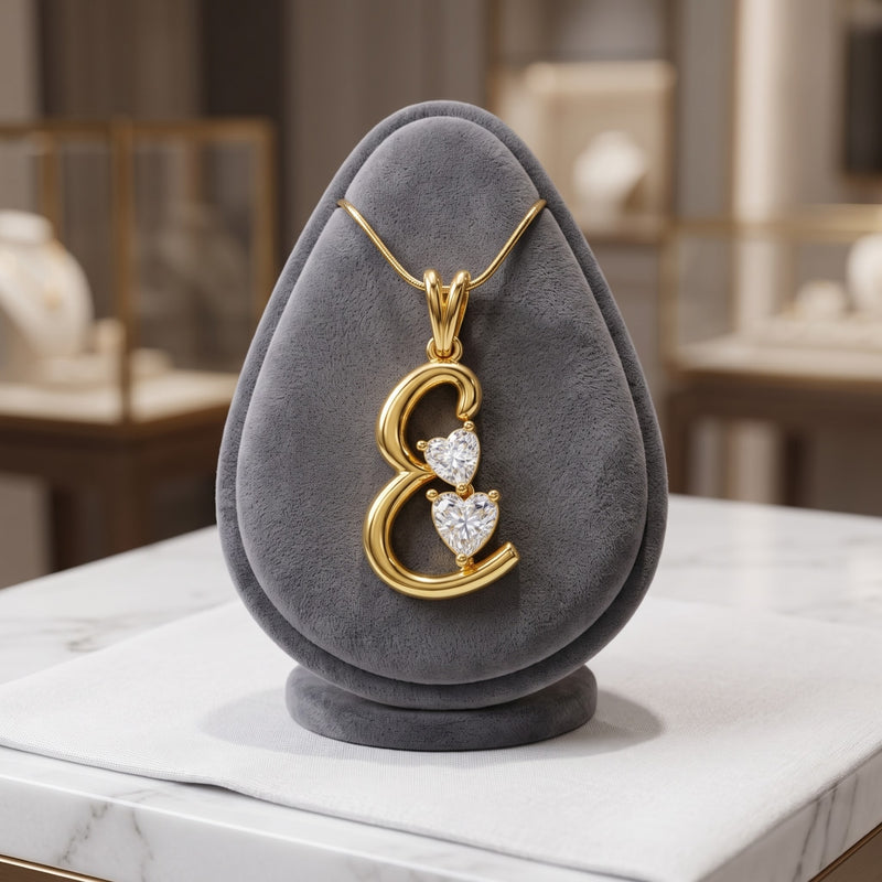 Essence Heart Lab Grown Diamond Pendant