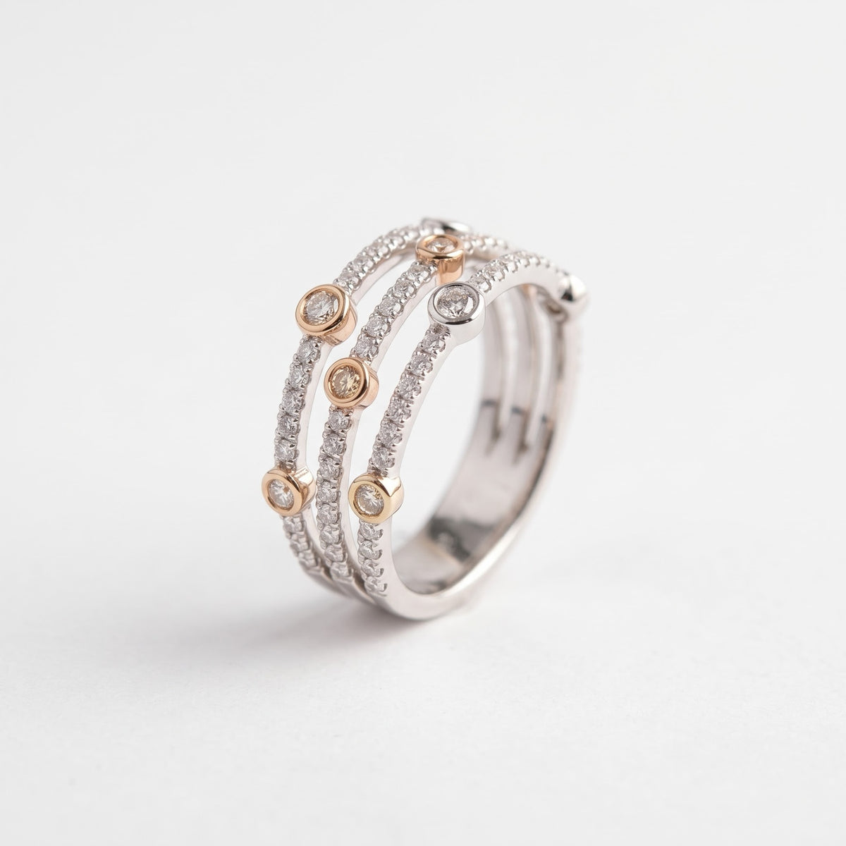 Celestial Trio Lab Grown Diamond Ring