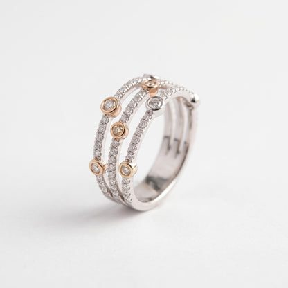 Celestial Trio Lab Grown Diamond Ring
