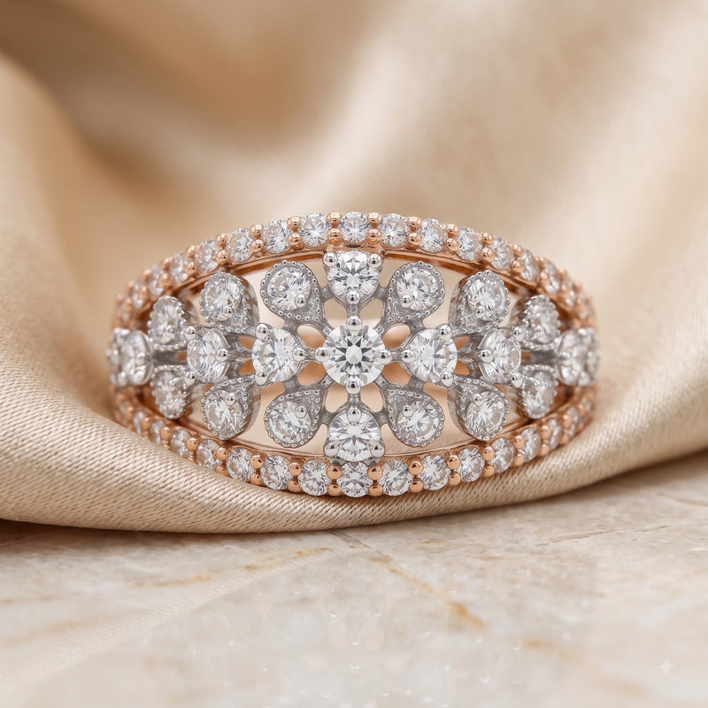Zarelle Bloom Lab Grown Diamond Ring