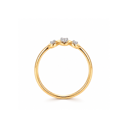 Geode Floret Lab Grown Diamond Ring