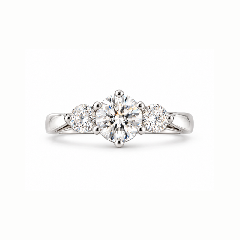 Tri-Meridian Lab Grown Diamond Ring