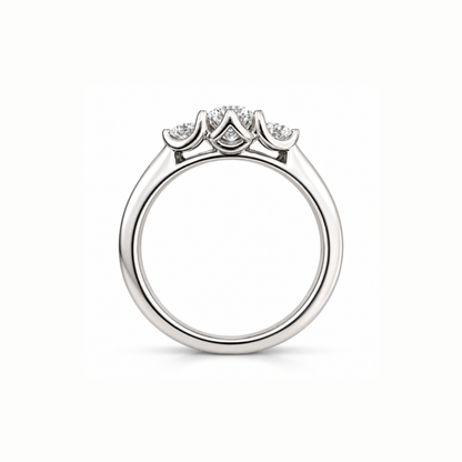 Tri-Meridian Lab Grown Diamond Ring