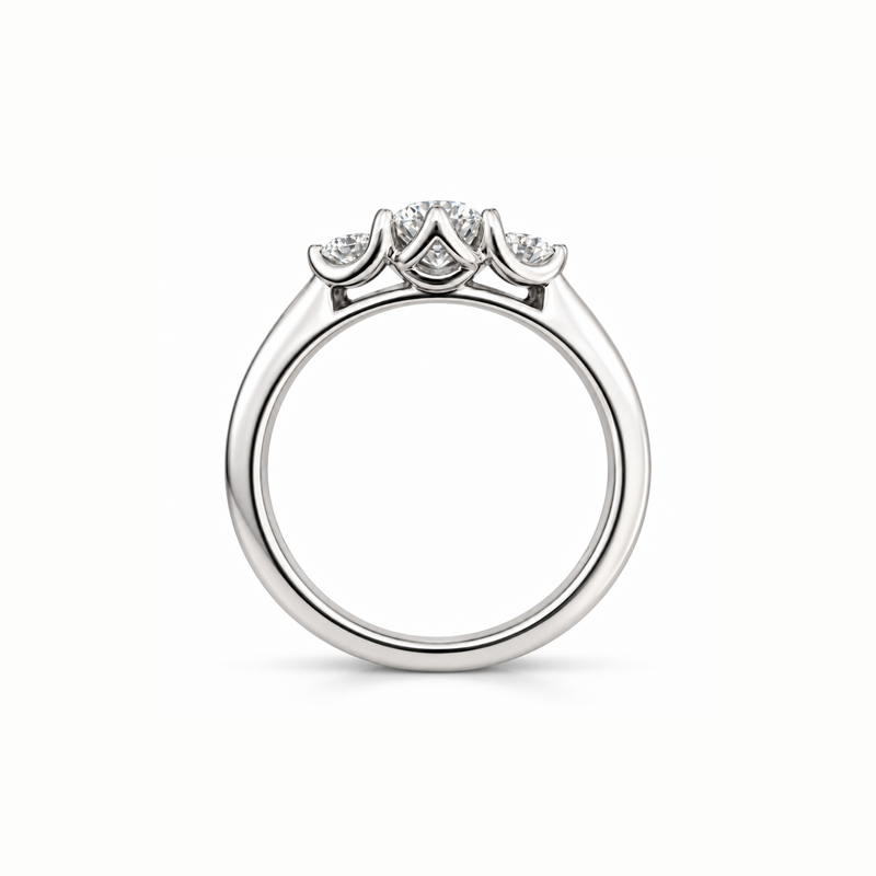 Tri-Meridian Lab Grown Diamond Ring