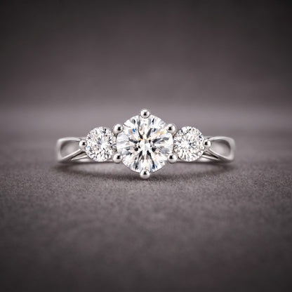 Tri-Meridian Lab Grown Diamond Ring