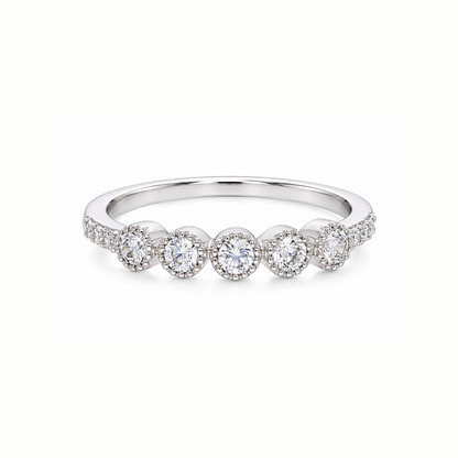 Pentad Horizon Lab Grown Diamond Ring