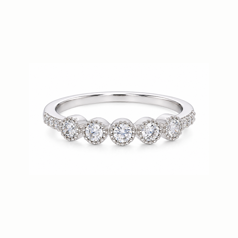 Pentad Horizon Lab Grown Diamond Ring