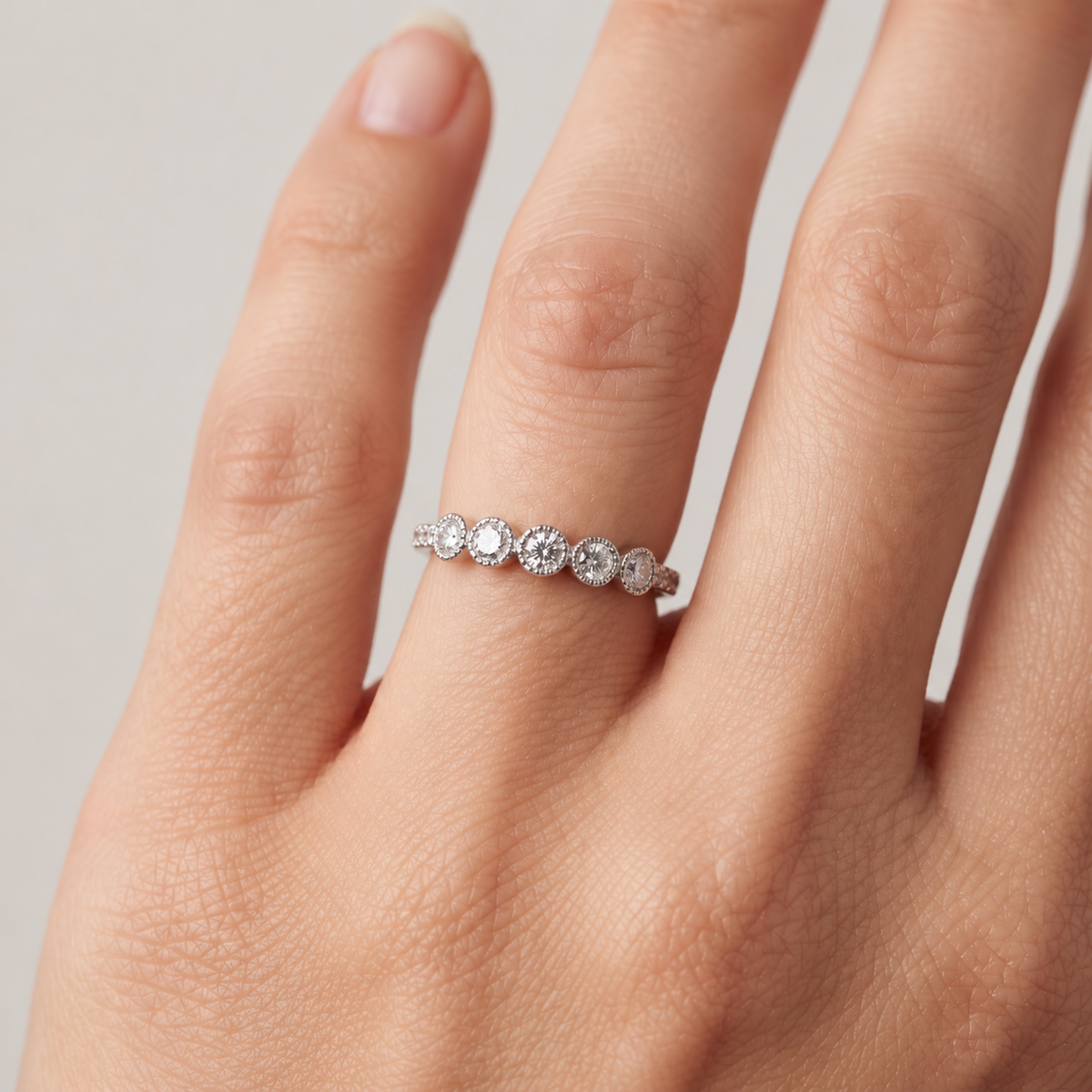 Pentad Horizon Lab Grown Diamond Ring