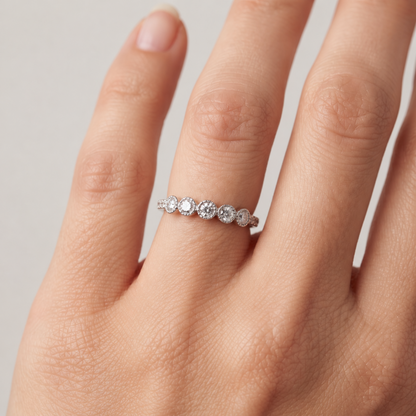 Pentad Horizon Lab Grown Diamond Ring