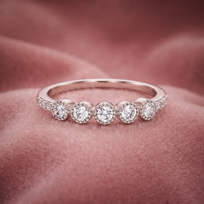Pentad Horizon Lab Grown Diamond Ring