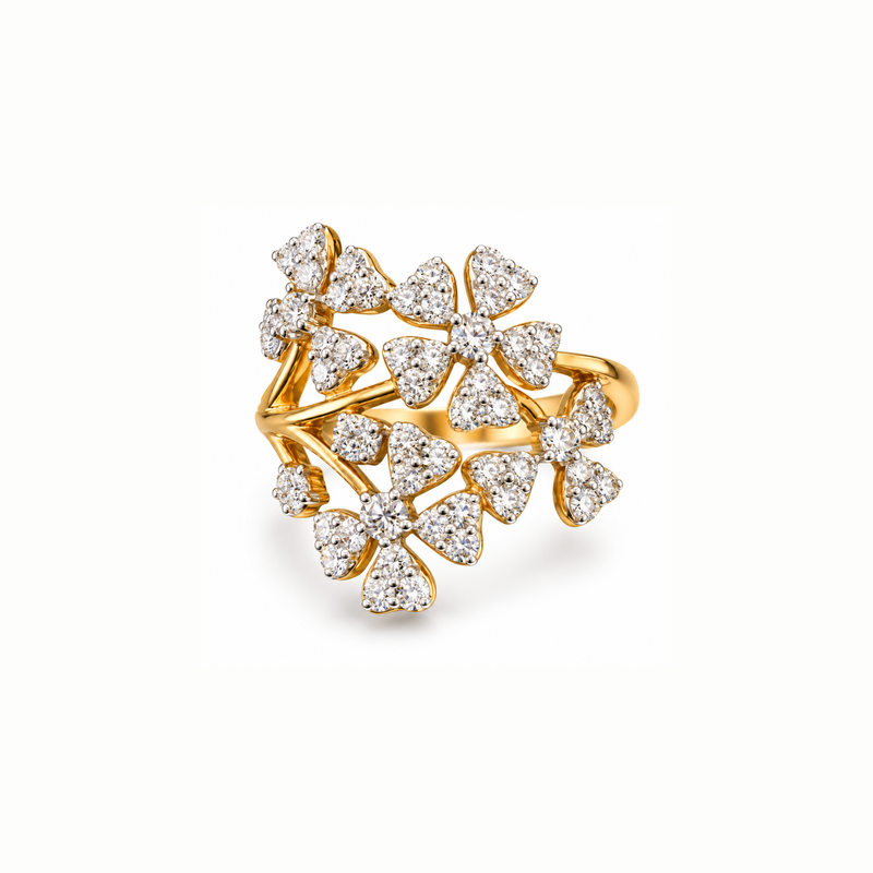 Canopy Floret Lab Grown Diamond Ring