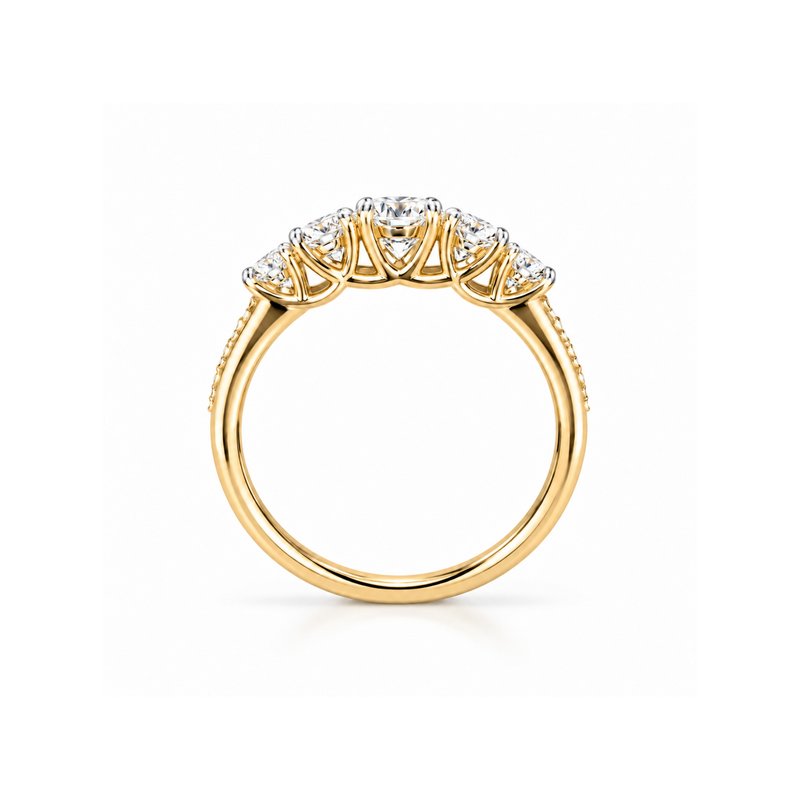 Elysian Sequence Lab Grown Diamond Ring