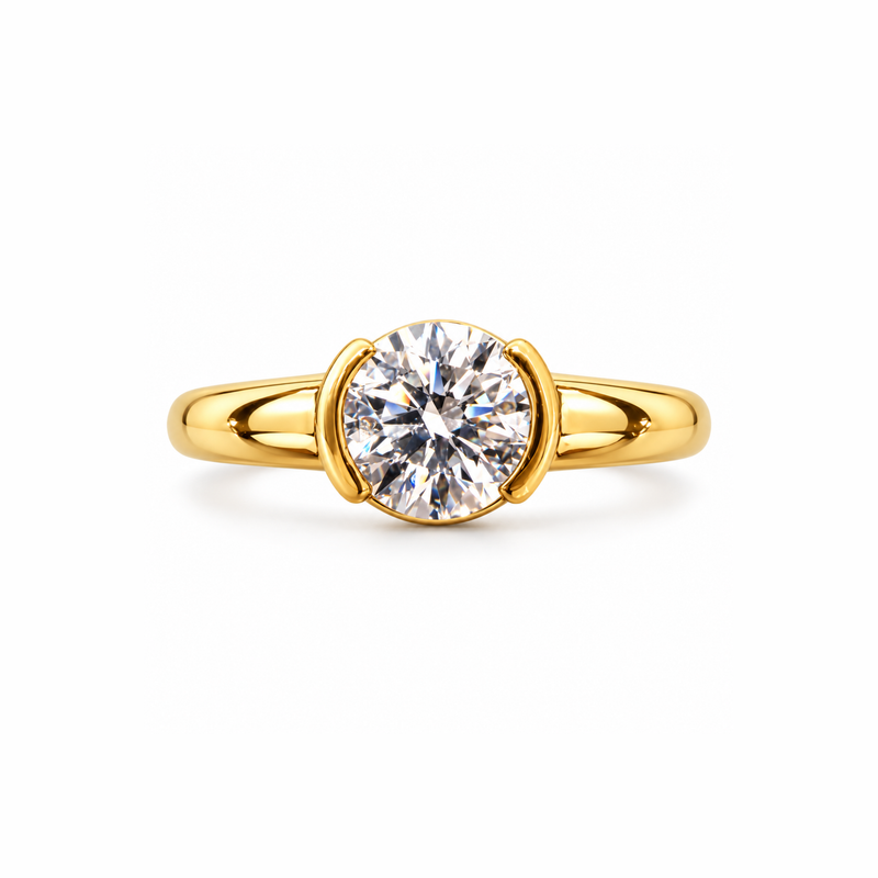 Parallel Luminary Lab Grown Diamond Ring
