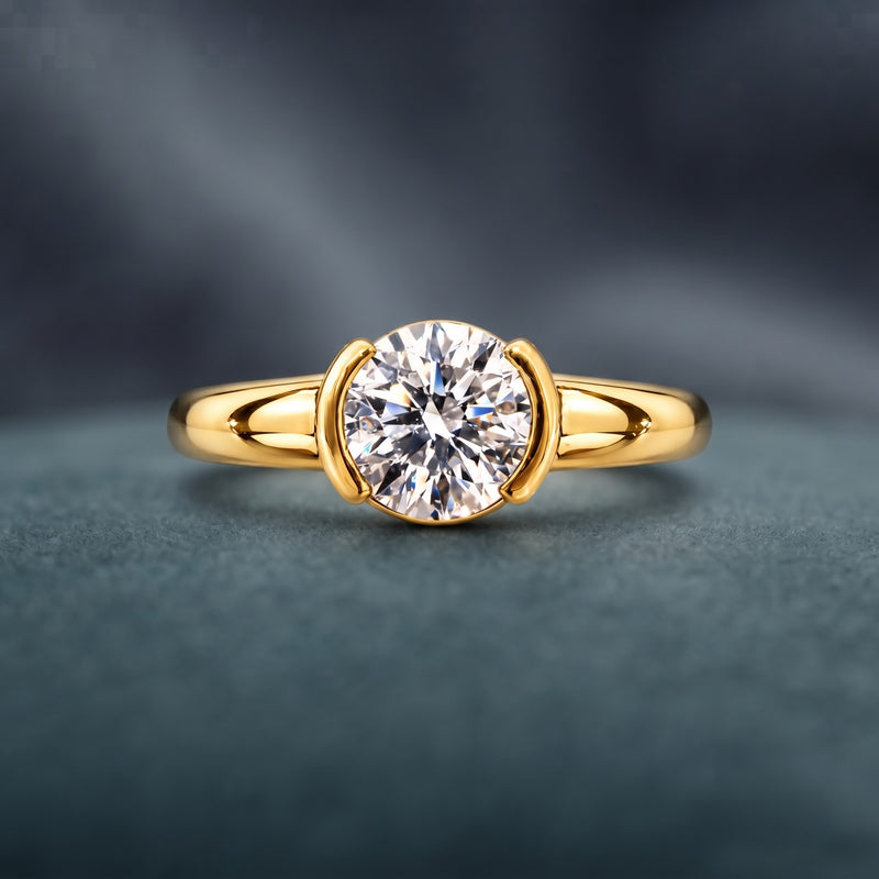 Parallel Luminary Lab Grown Diamond Ring